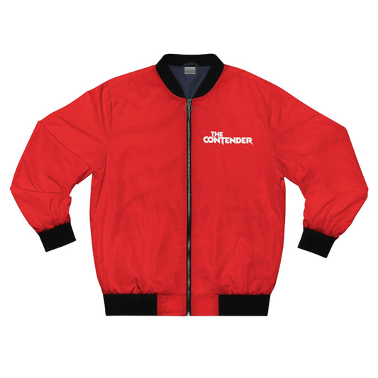 The Contender Bomber Jacket (Red)